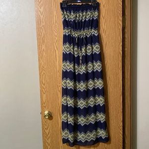 Strapless Maxi Dress